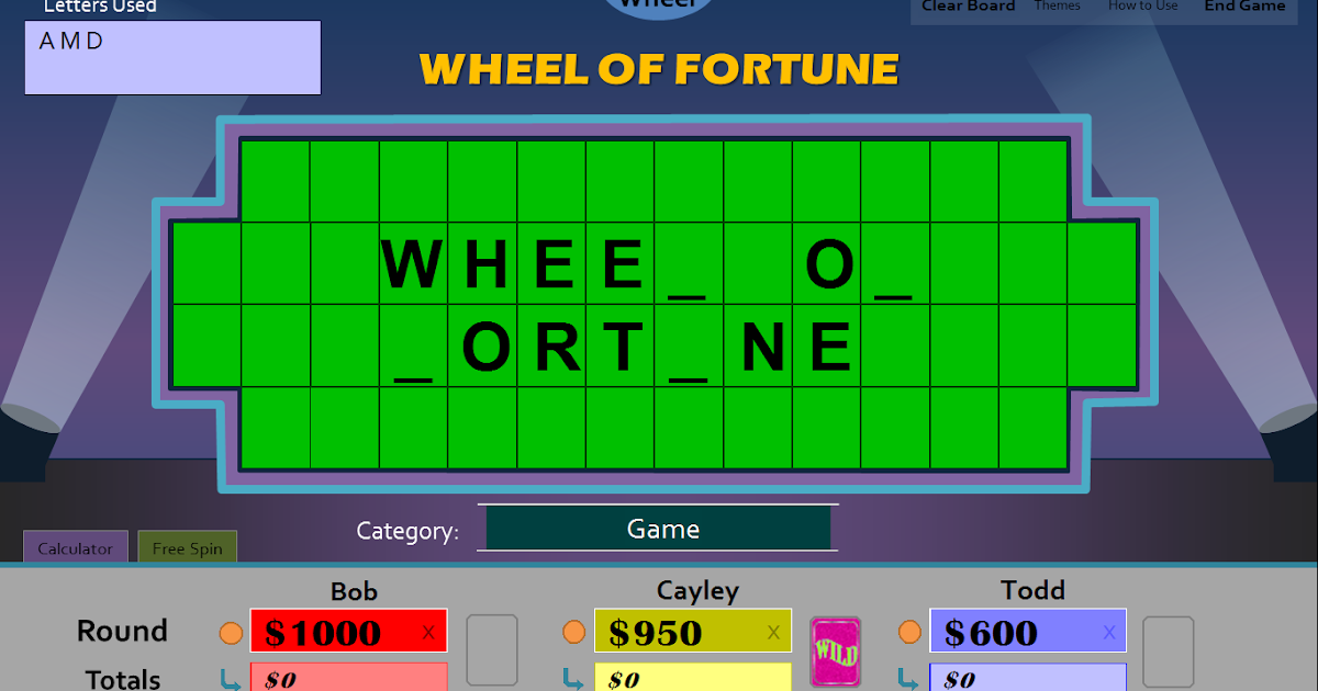 powerpoint game templates wheel of fortune powerpoint game templates wheel of fortune
