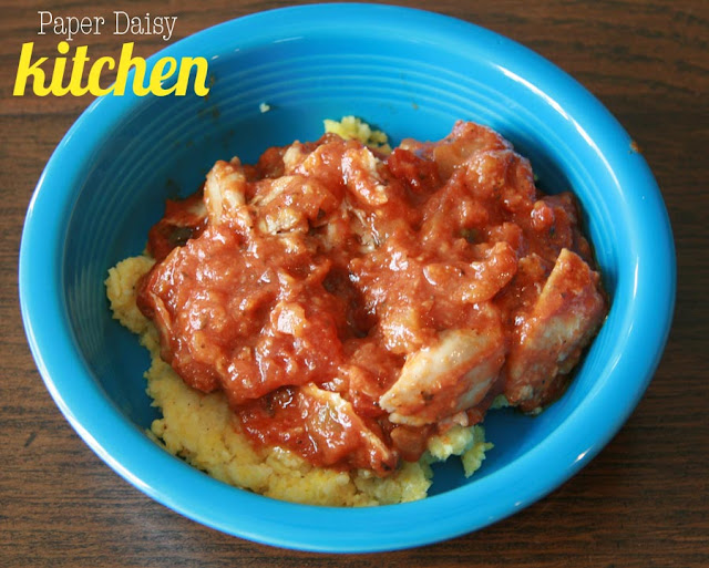 PaperDaisyKitchen Chicken Cacciatore & Creamy Polenta