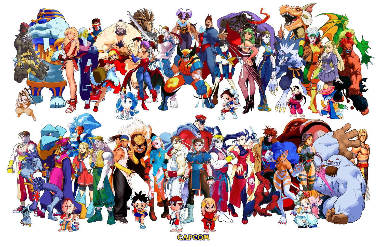 X-Men vs. Street Fighter.