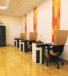 nail salon spa sleek designs beniko contrasting textured dark wood cabinets