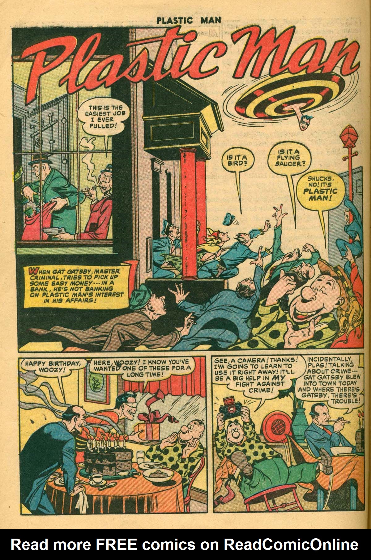 Read online Plastic Man (1943) comic -  Issue #27 - 42