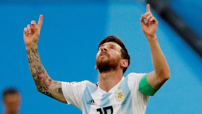 Kemenangan Argentina atas Nigeria, Lionel Messi: ‘Saya Tahu Tuhan Menyertai Kami’