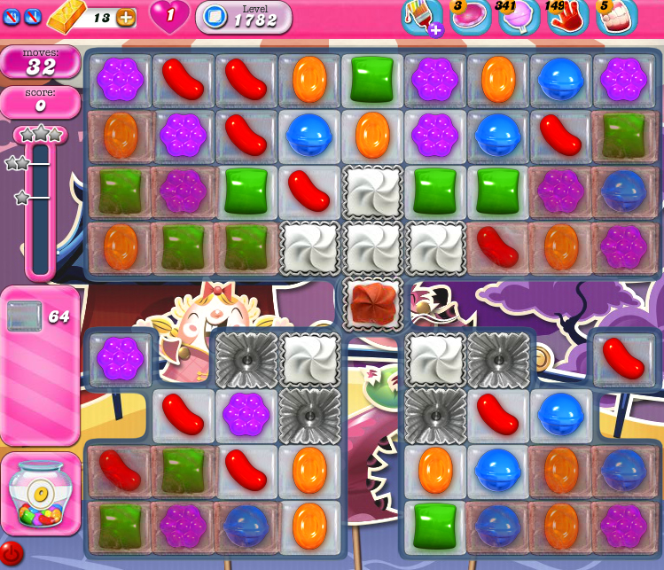 Candy Crush Saga 1782 Candy Crush Saga 1782