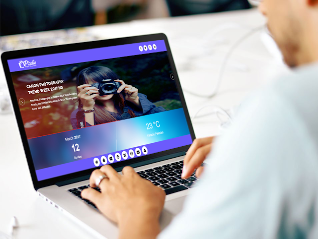 Picolio Blogger Theme picolio blogger theme