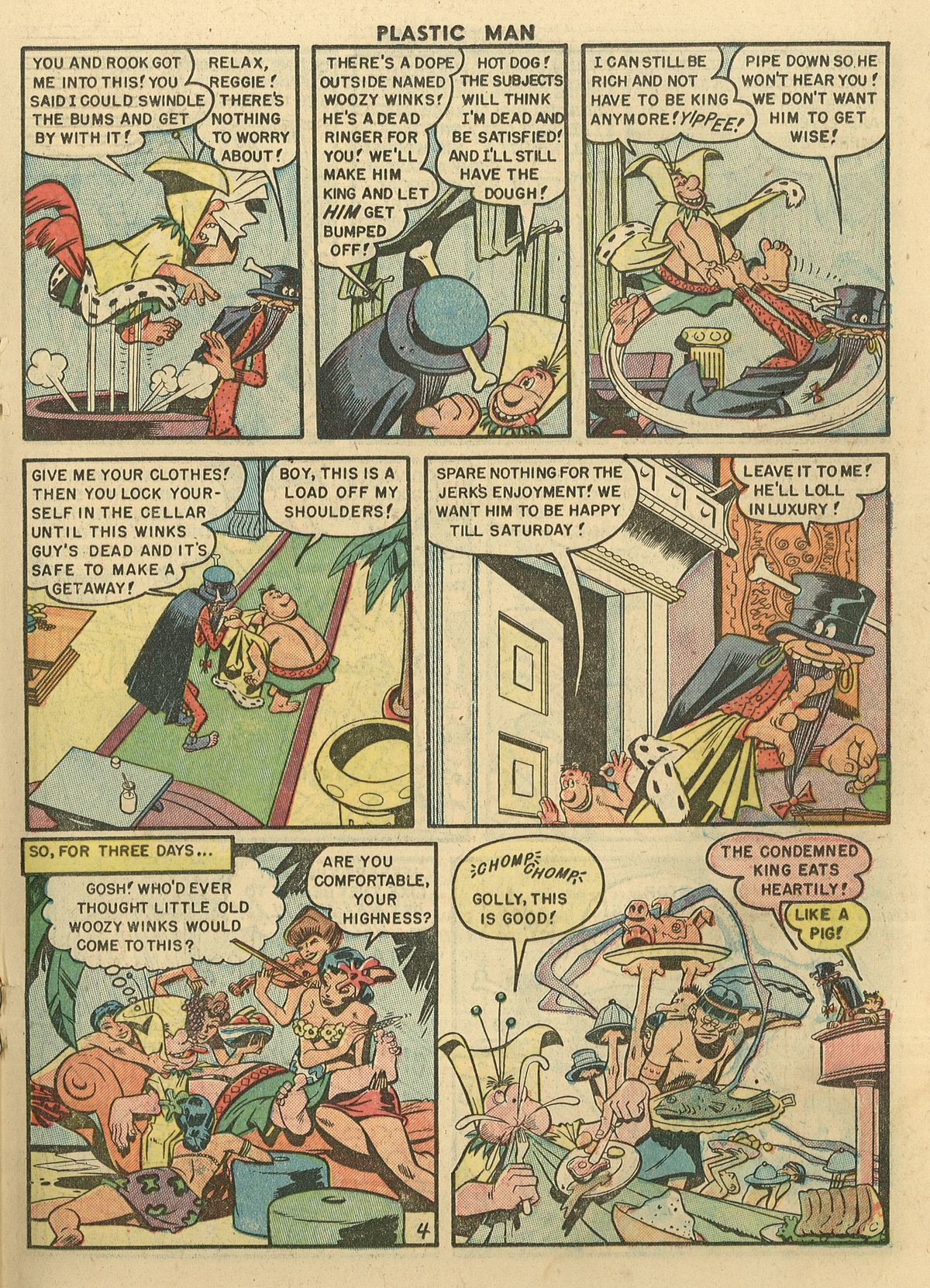 Read online Plastic Man (1943) comic -  Issue #22 - 19