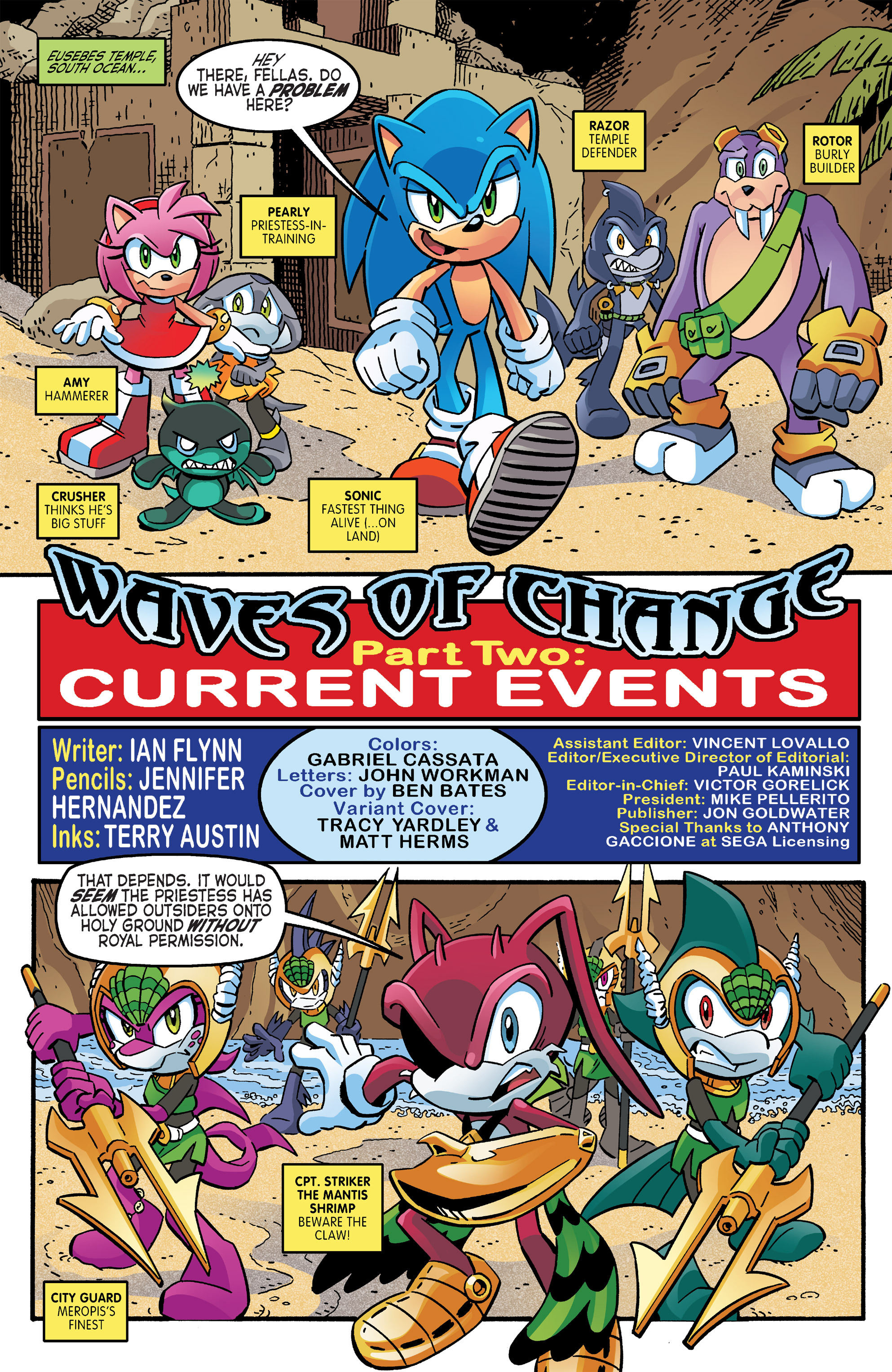 Read online Sonic The Hedgehog comic -  Issue #261 - 3