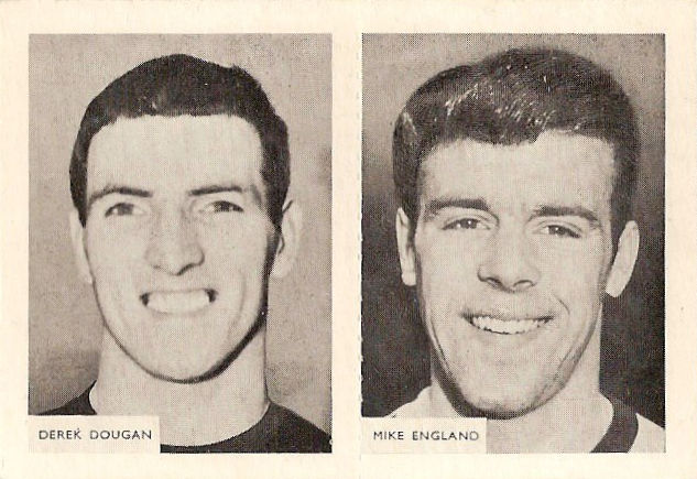 A&bc Gum 1969/70 footballeur vert Dos de cartes Newcastle United-Divers Acteurs 