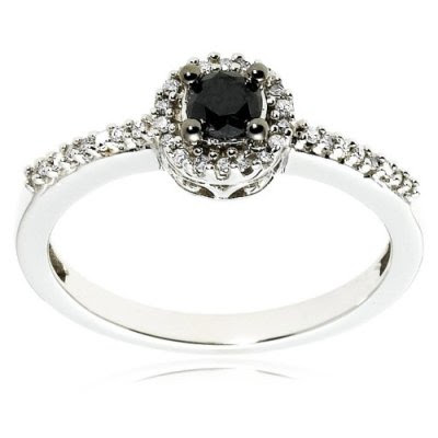 Black Diamond Ring For