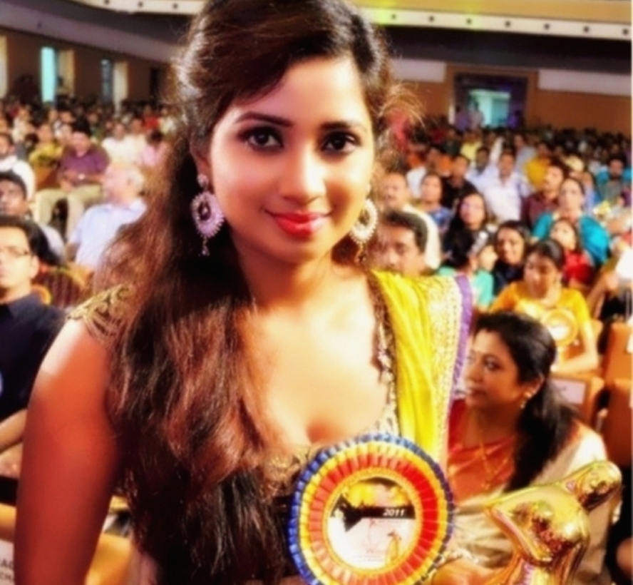 We Love Shreya GhoshalThe Bollywood Pop Diva ! Shreya Ghoshal Bags Kerala State Award