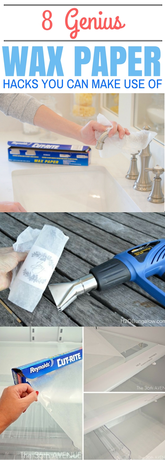 8 Genius Wax Paper Hacks You Can Actually Make Use Of Craftsonfire