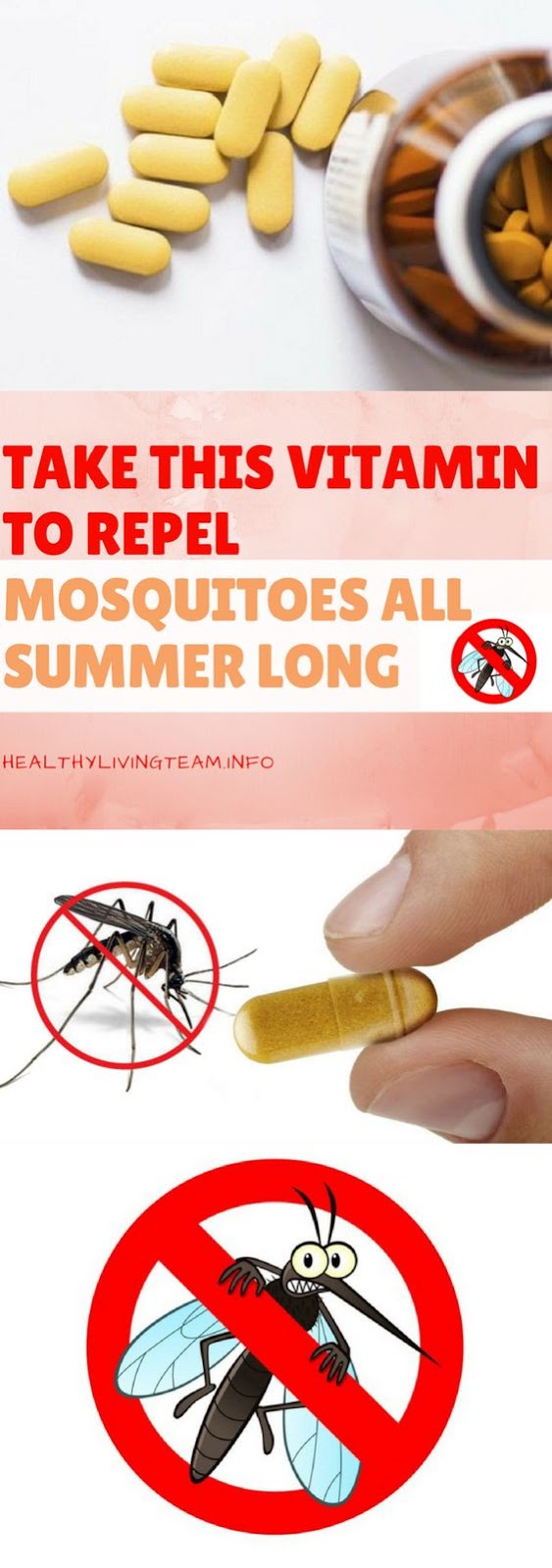 TAKE THIS VITAMIN TO REPEL MOSQUITOES ALL SUMMER LONG Mosquito
