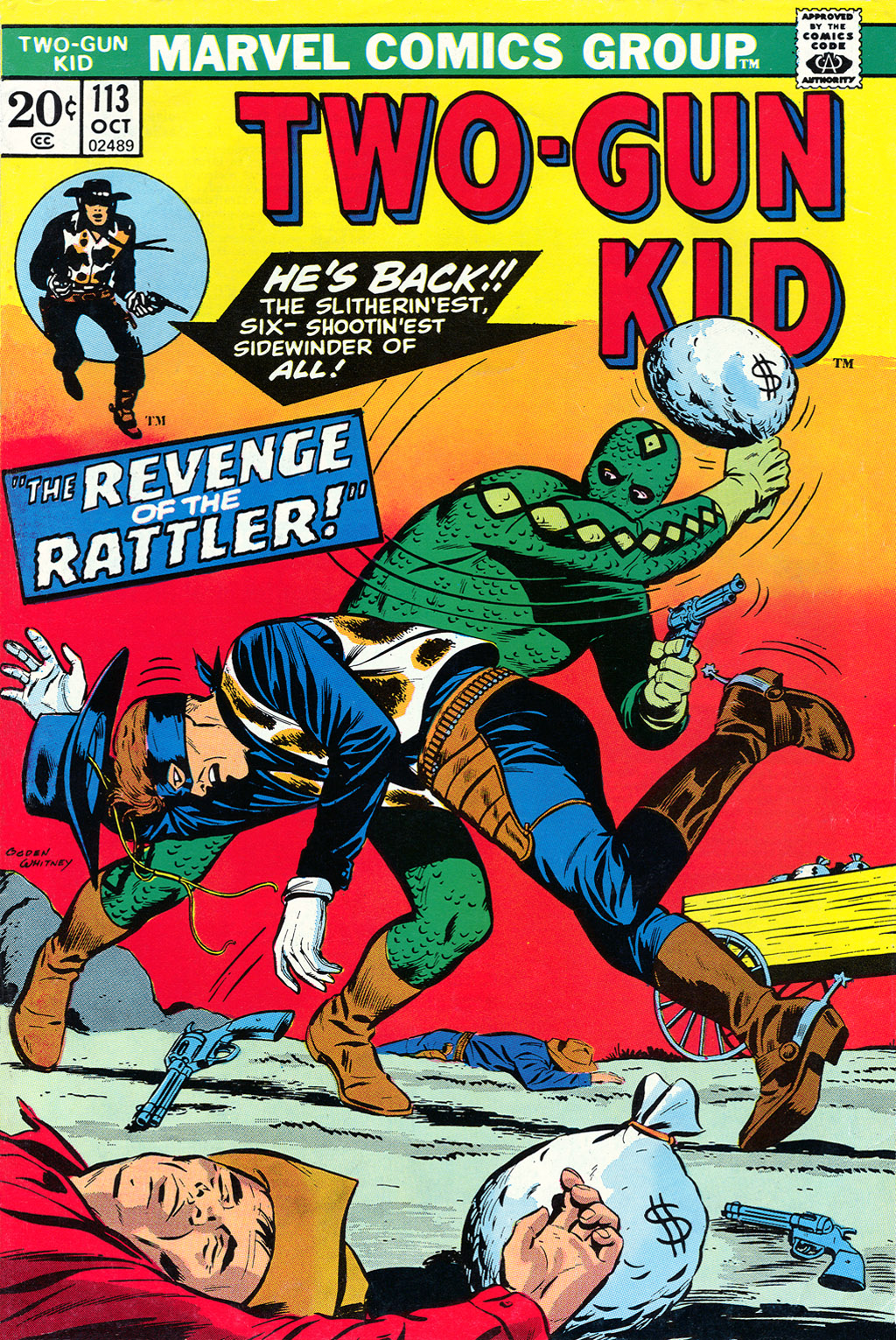 Read online Two-Gun Kid comic -  Issue #113 - 1