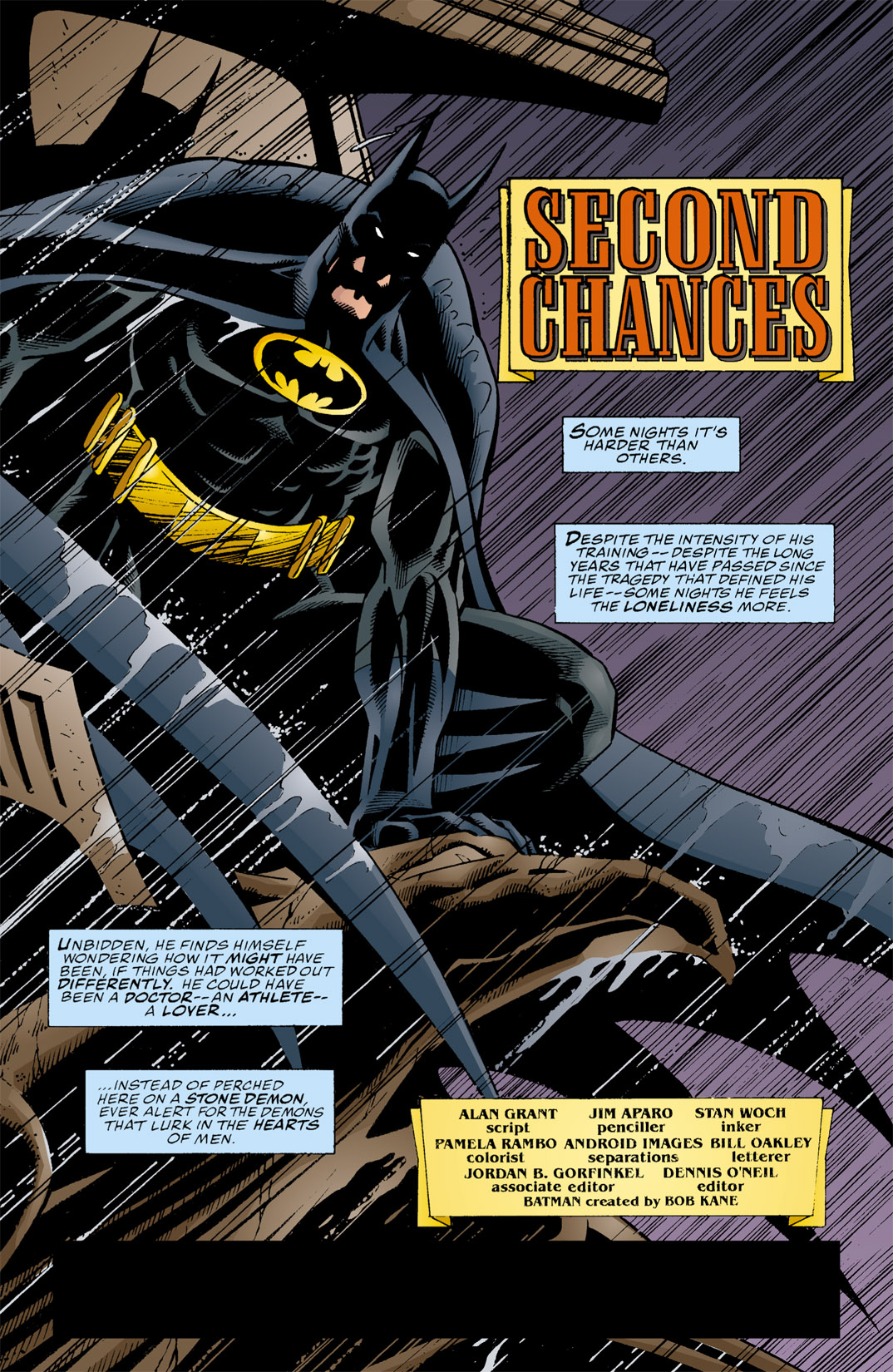 Batman: Shadow of the Bat 61 Page 1