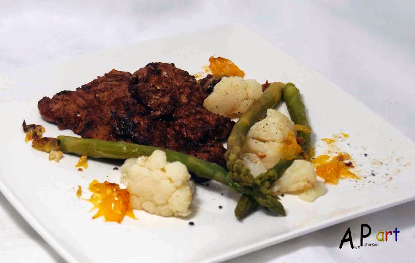 Alex the Contemporary Culinarian Veal Fillet with Orange