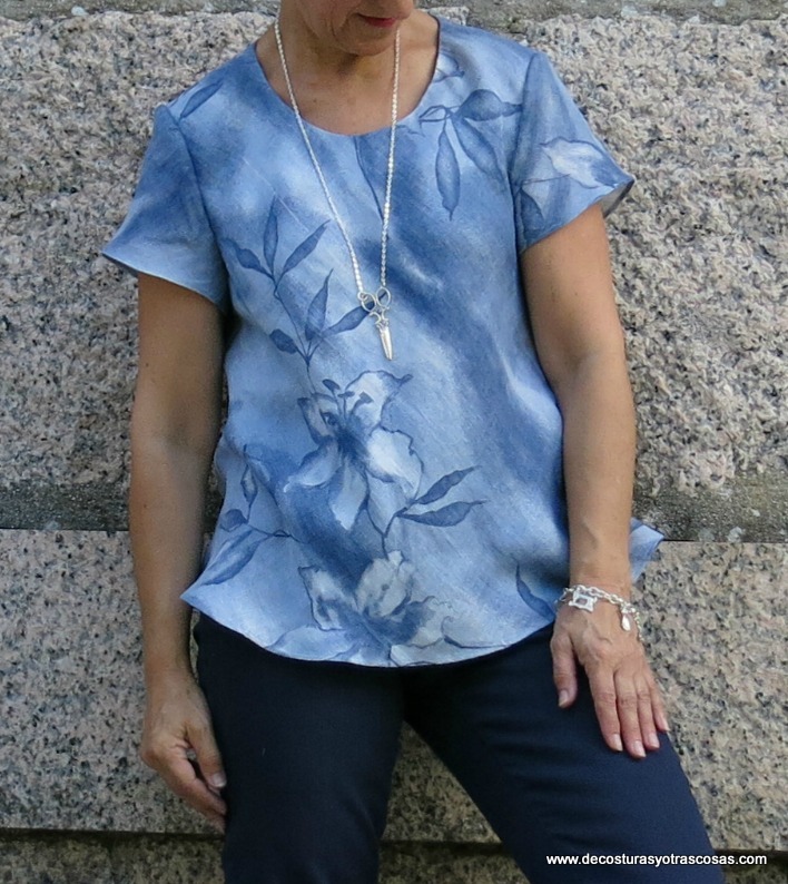 De costuras y otras cosas: BLUSA FÁCIL AL BIES