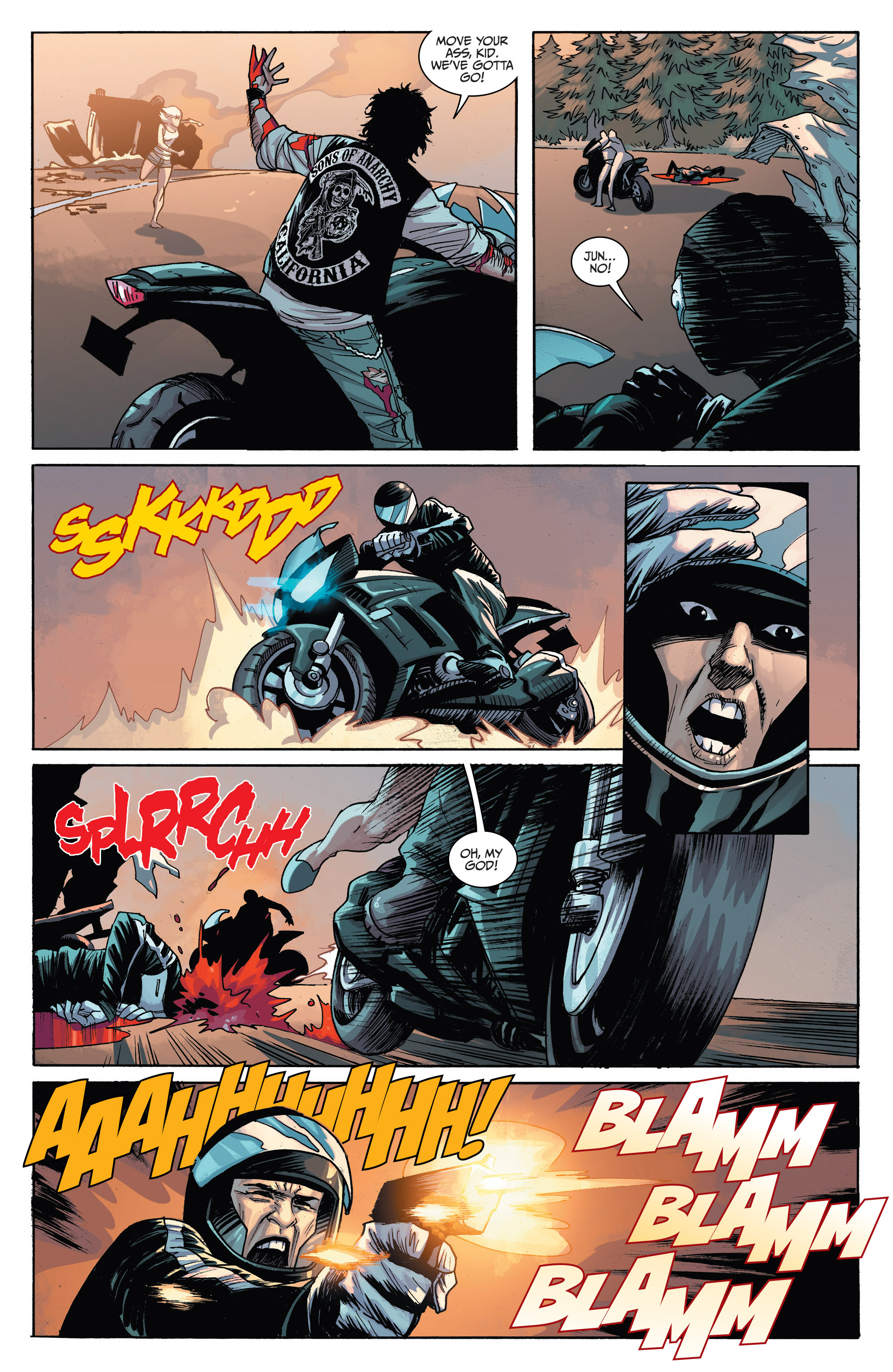 Read online Sons of Anarchy comic -  Issue #5 - 16