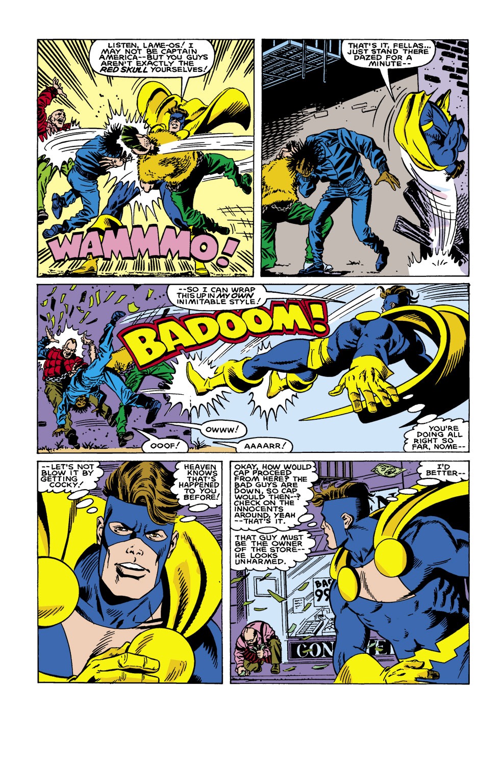 Read online Captain America (1968) comic -  Issue #305 - 7