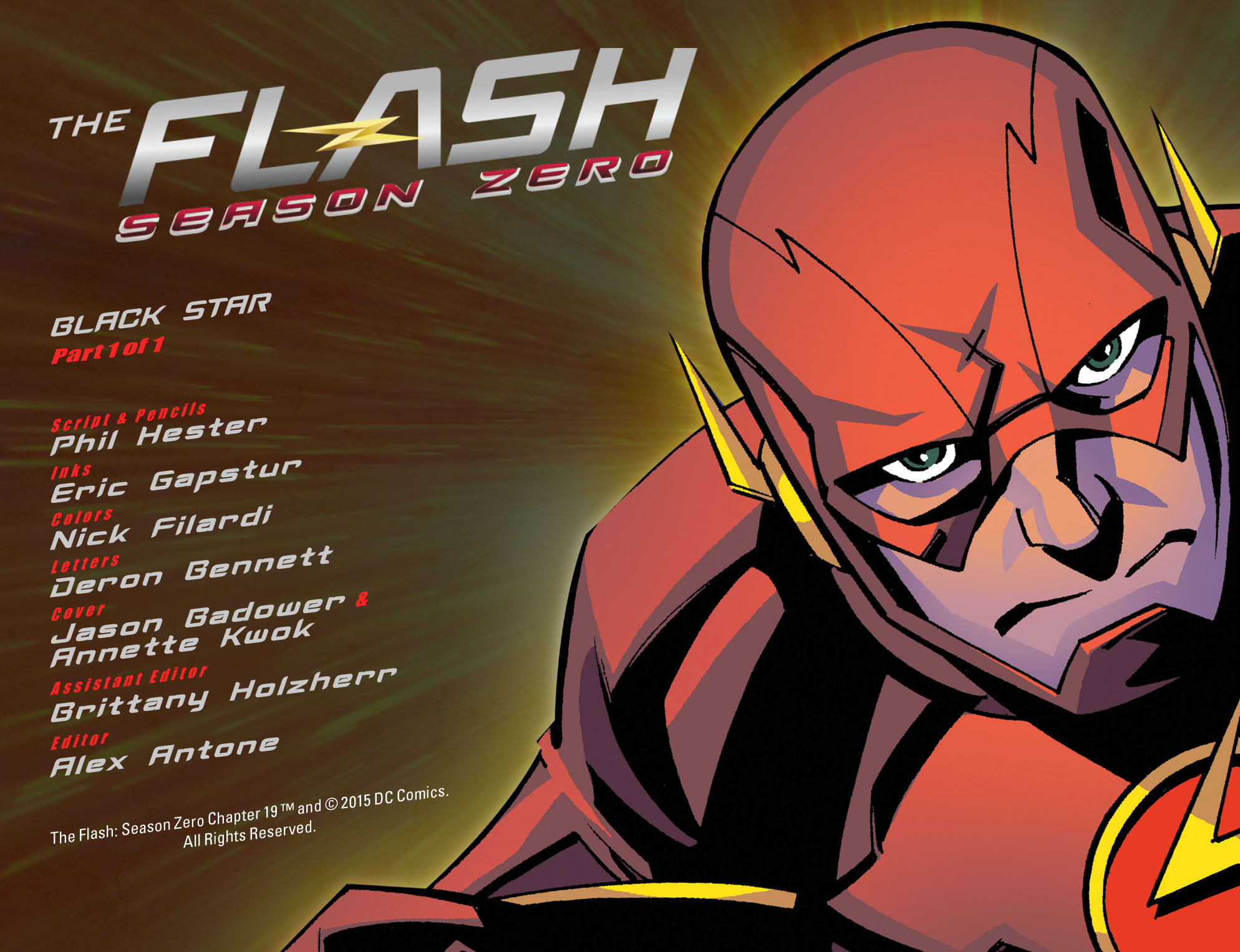 Read online The Flash: Season Zero [I] comic -  Issue #19 - 2