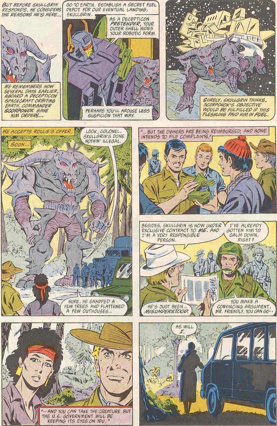 Read online The Transformers (1984) comic -  Issue #45 - 11
