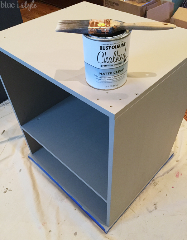 Diy With Style Turning A Printer Stand Into A Rolling Bar Cart
