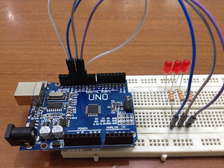 INPUT OUTPUT DIGITAL ARDUINO ~ Mekatronika