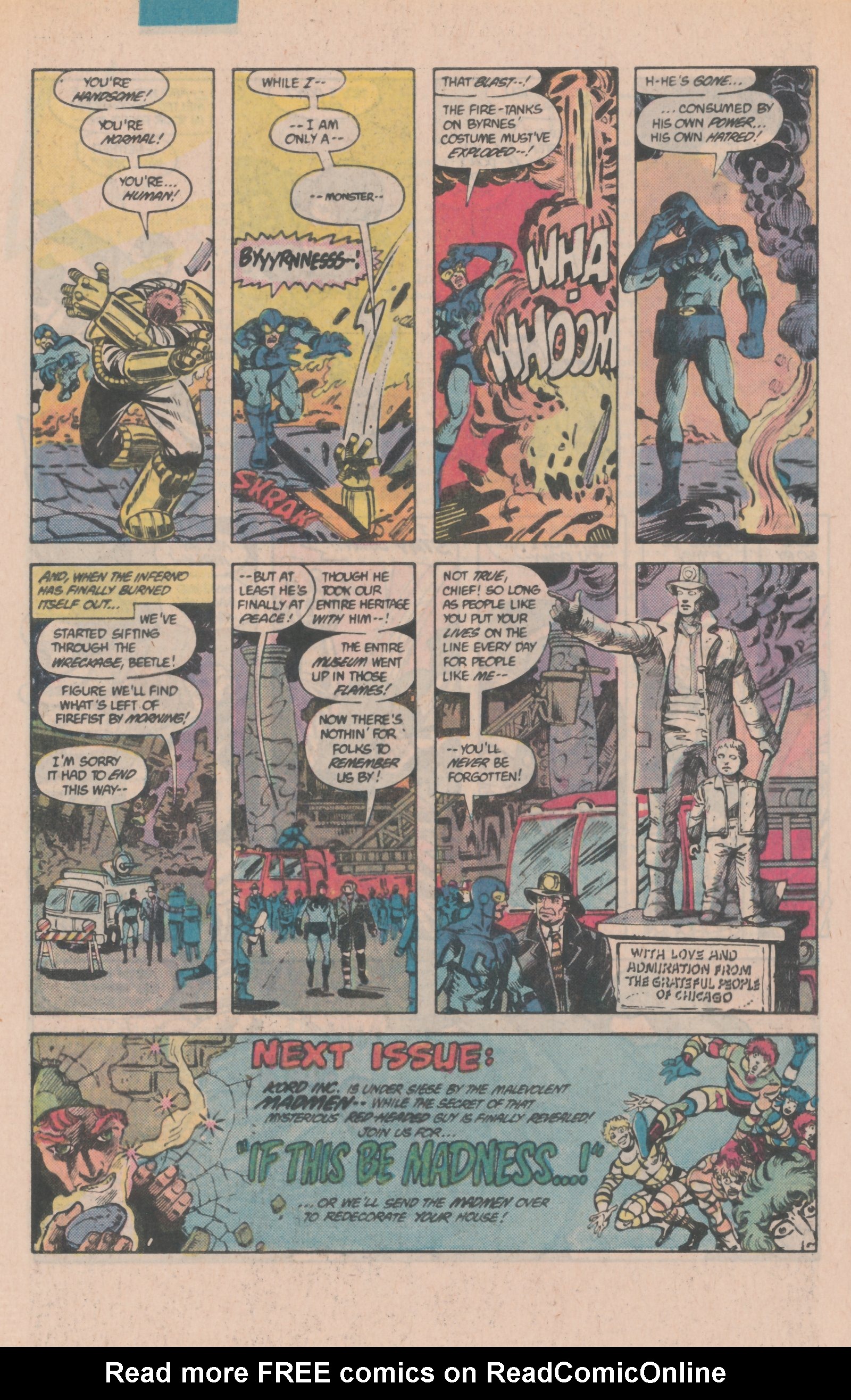 Read online Blue Beetle (1986) comic -  Issue #2 - 32