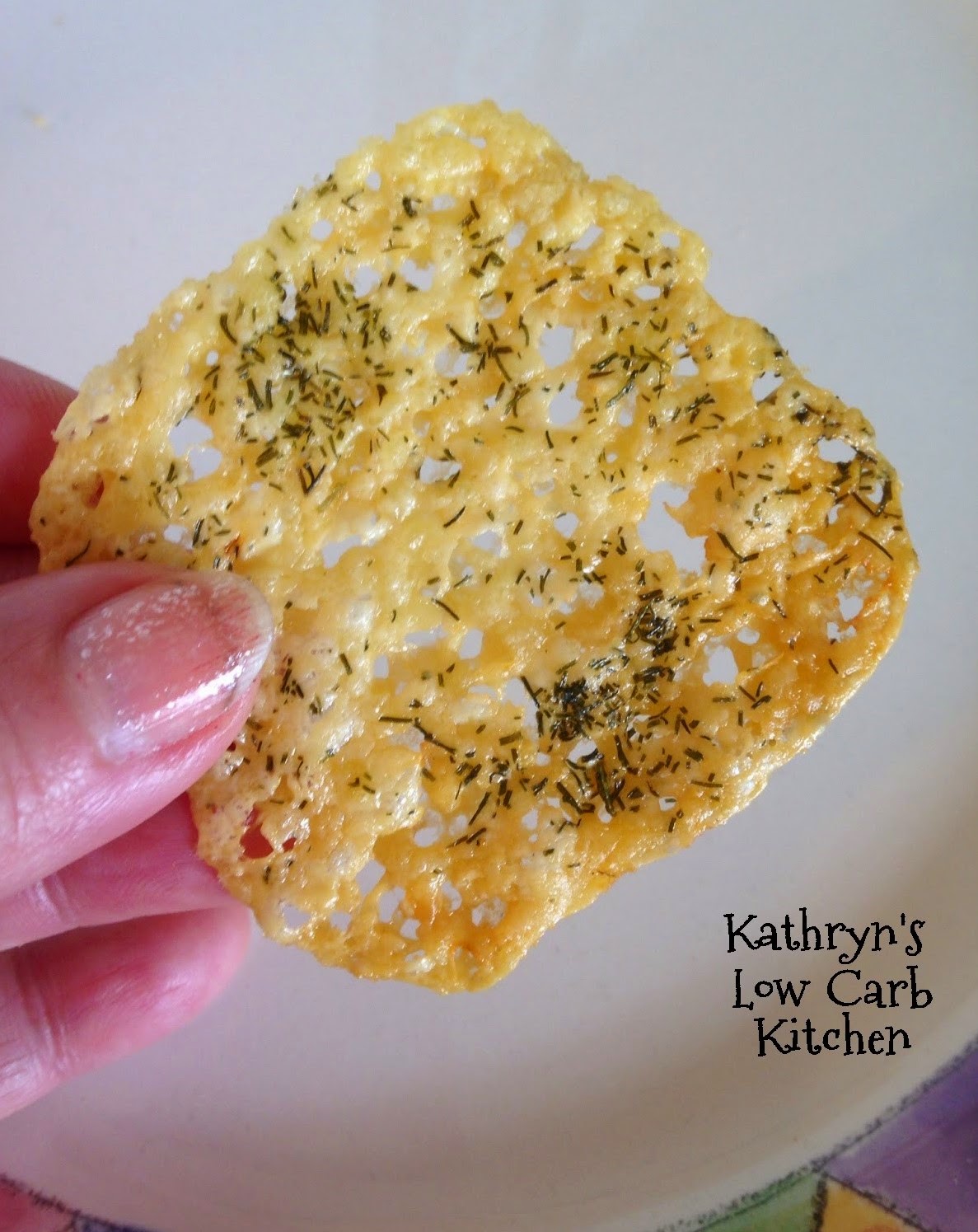 Kathryn's Low Carb Kitchen Dill Creamy Havarti Crackers