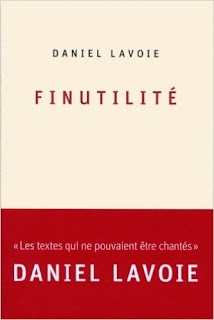 Finutilité / Daniel Lavoie : the cover art