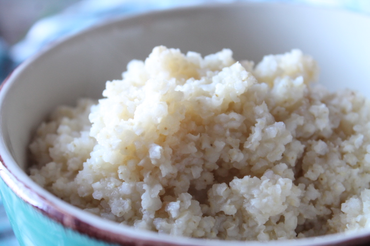 Mom's Frugal: Millet for Breakfast