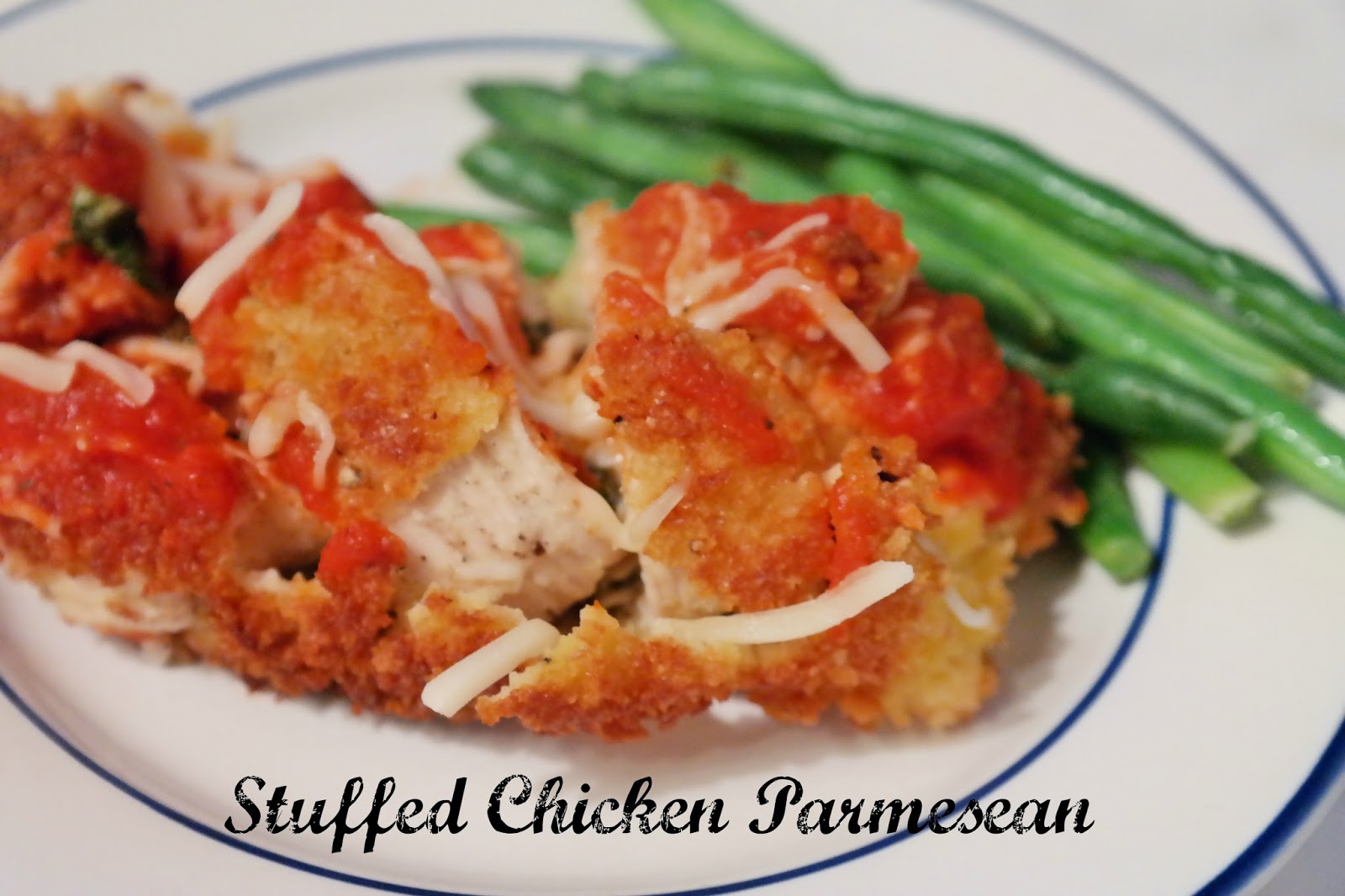 Tasty Eats | Stuffed Chicken Parmesan