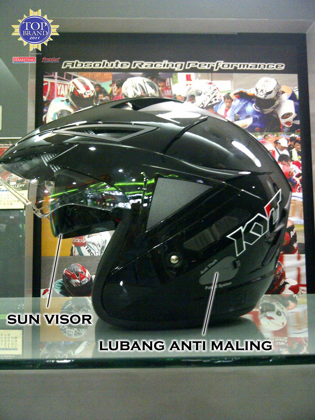 Surabaya Helmet Gallery Helm Anti Maling Tercanggih di Indonesia KYT