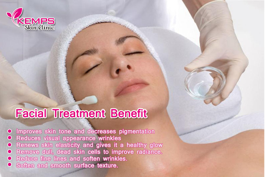 What is the benefit of facial treatment? KEMPS Skin Clinic