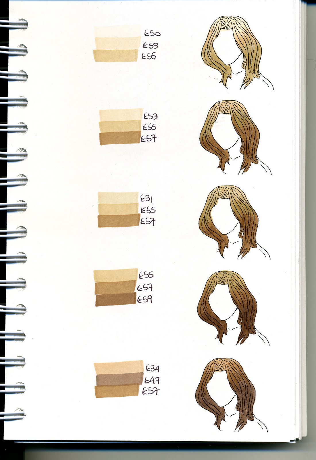 Cat's Creations: Copic Swatch Book...