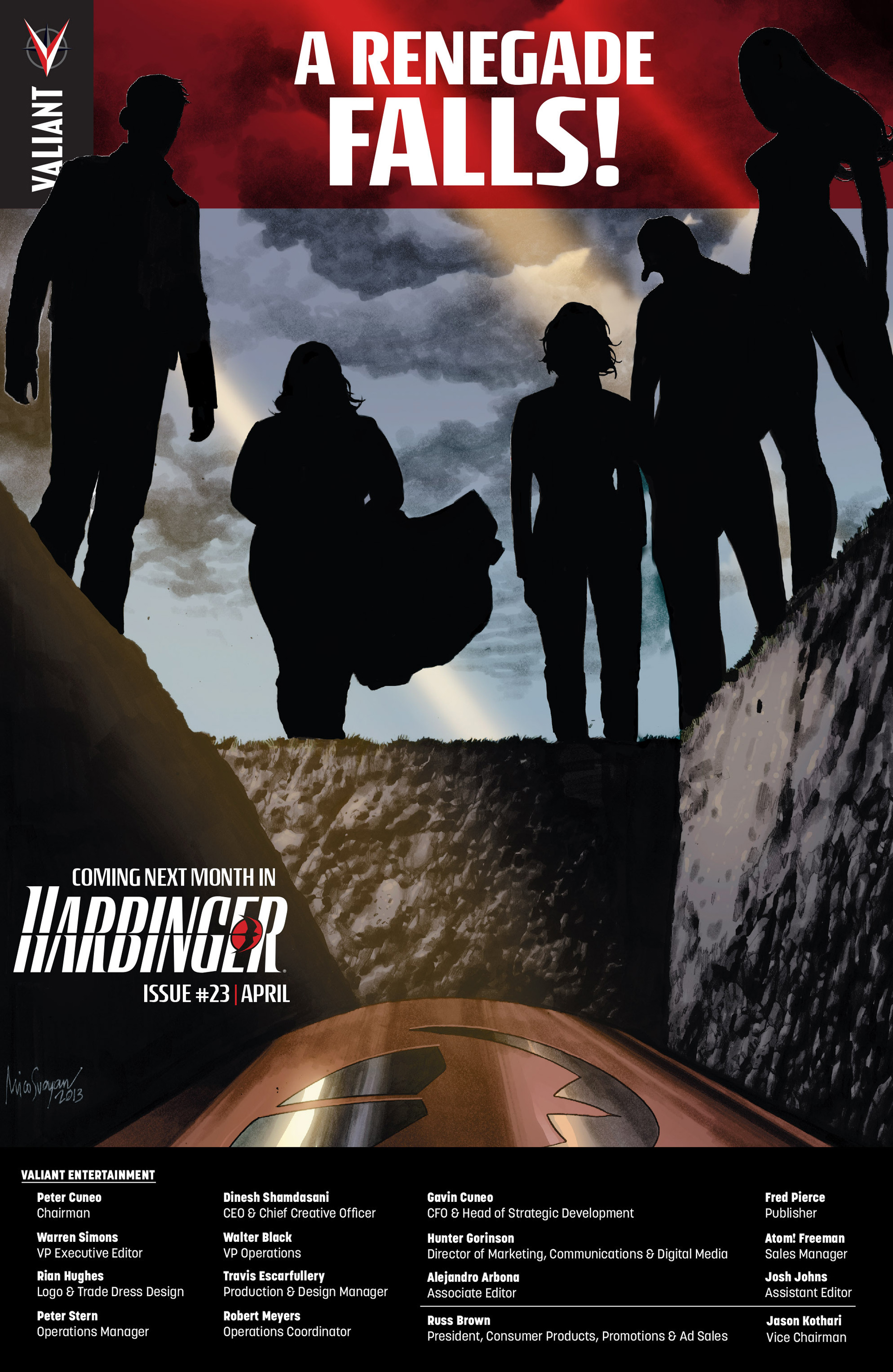 Read online Harbinger (2012) comic -  Issue #22 - 25