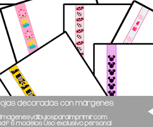 Bordes para decorar hojas Nuevas imágenes ☟