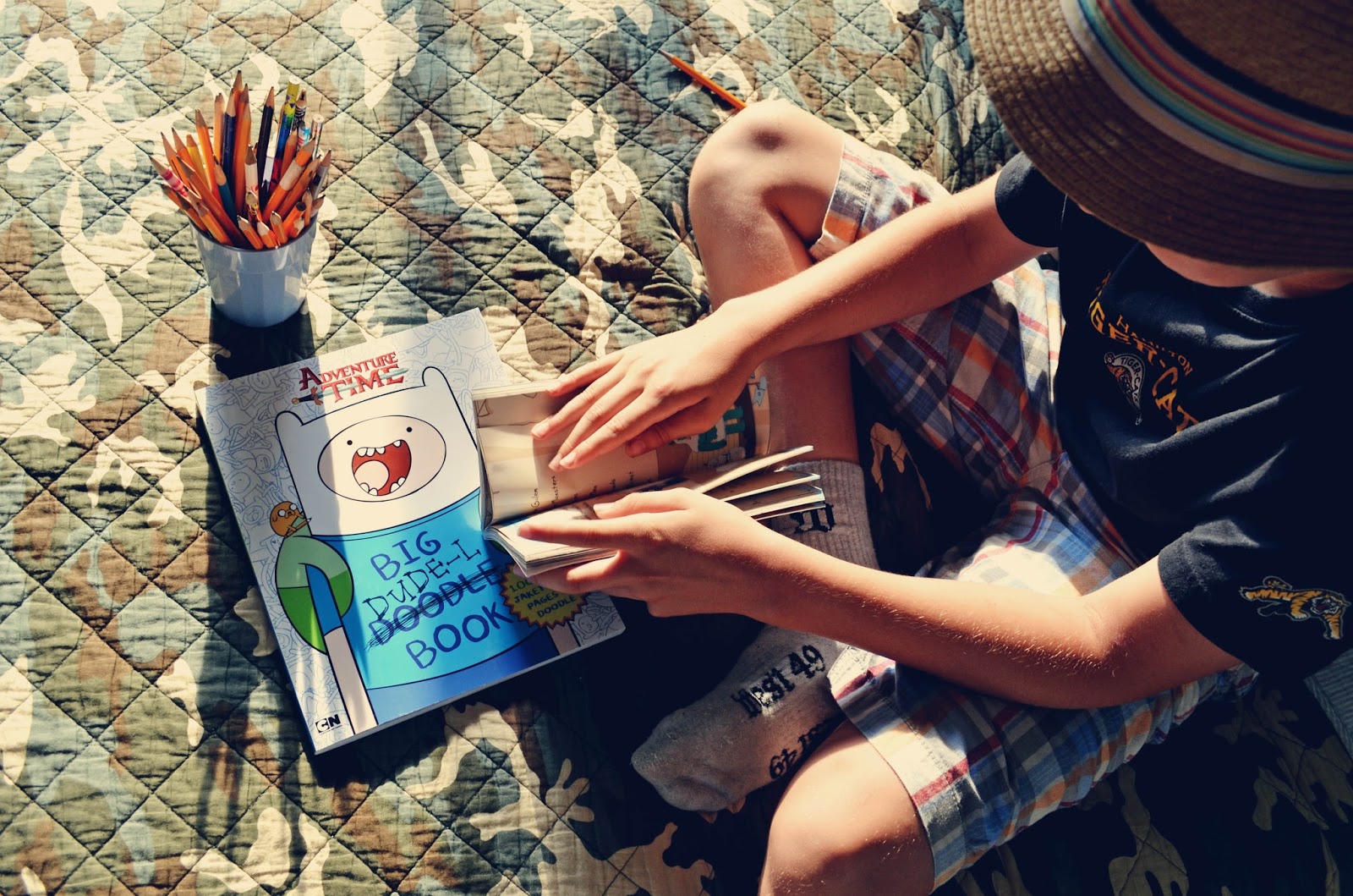 Pookie Doodle Crafts Summer Sun Hat In Tape Yarn