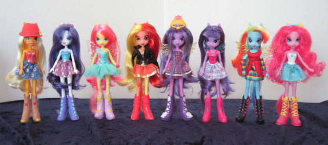 My Little Pony: Equestria Girls first release dolls.