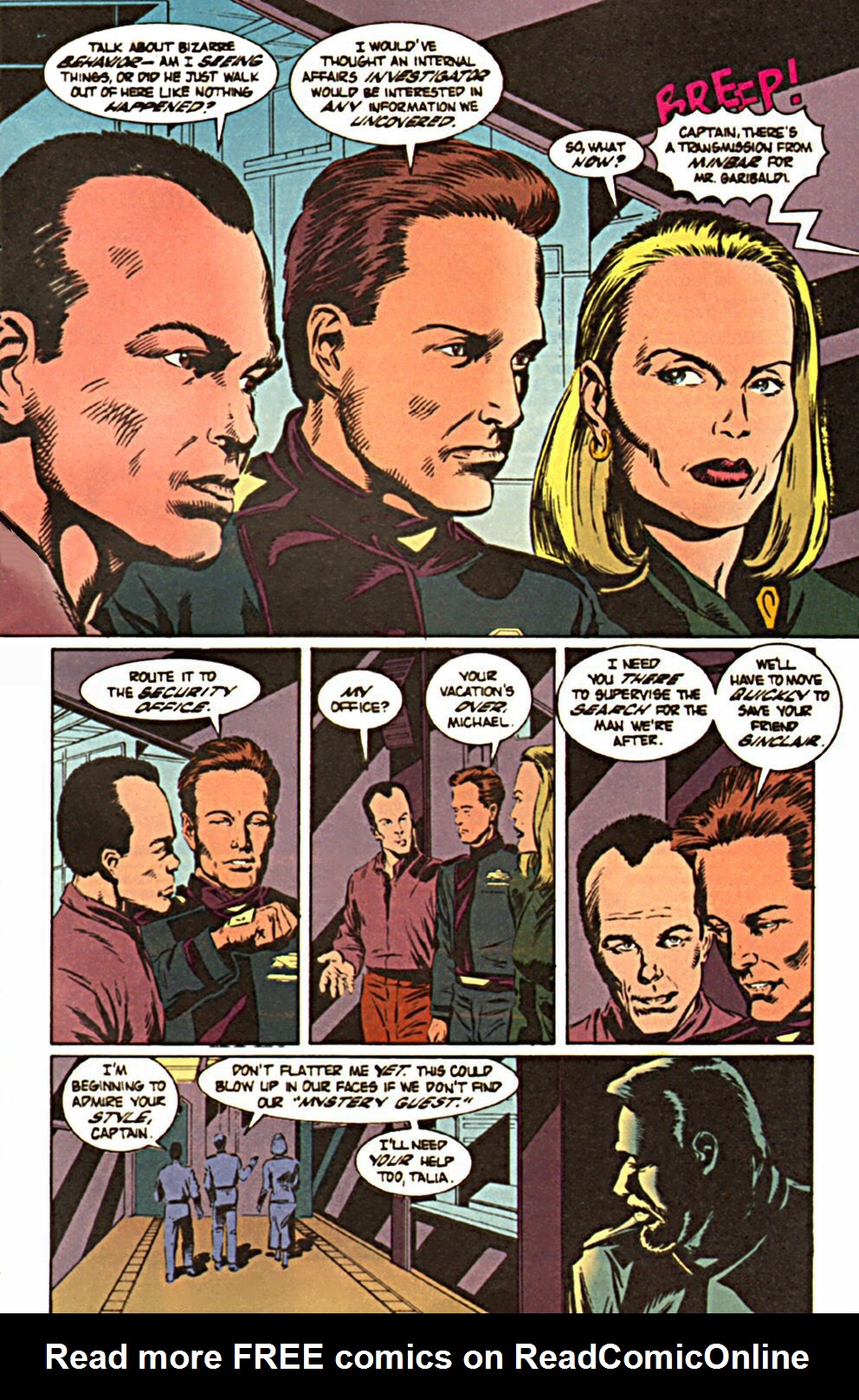 Read online Babylon 5 (1995) comic -  Issue #4 - 7