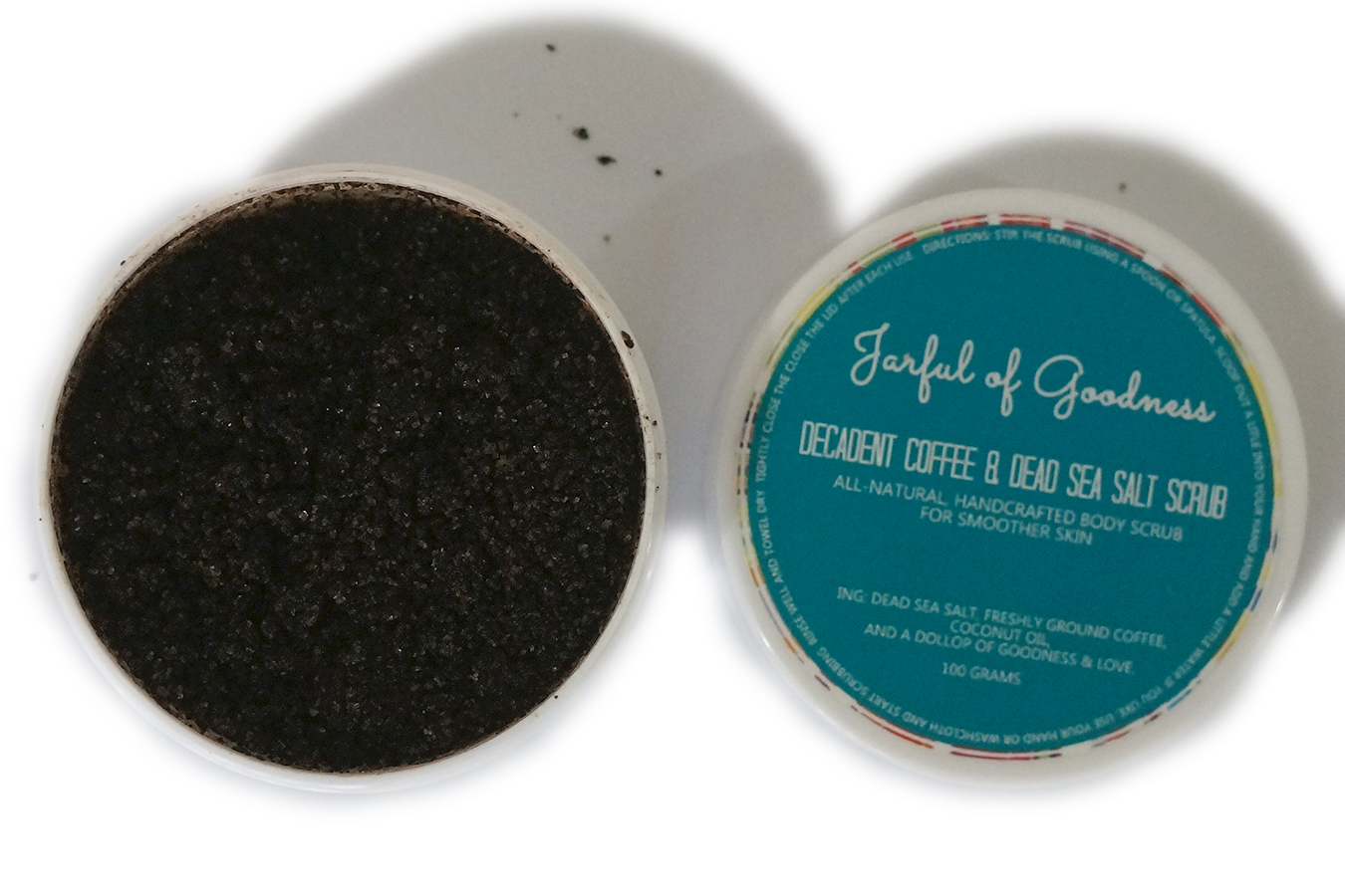 Jarful of Goodness AllNatural Handcrafted Body Scrub Decadent