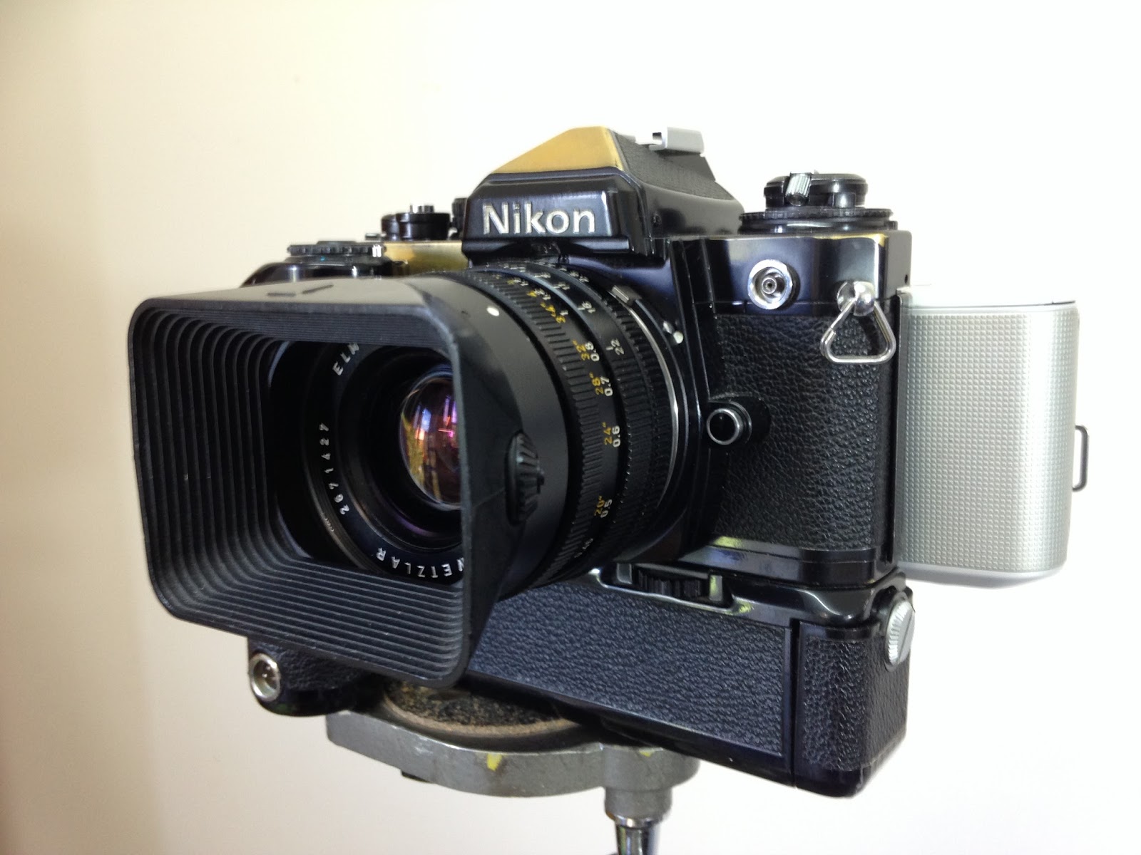 Cross Over Cameras SLR Nikon FE Film Camera with Digital Back fully