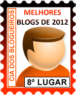 Prêmio: Um dos melhores blogs de 2012