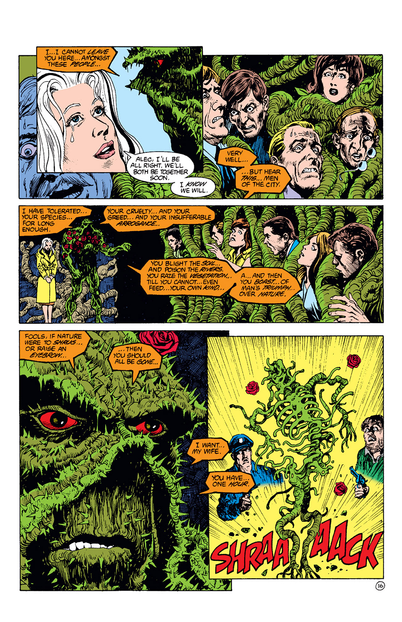Swamp Thing (1982) Issue #52 #60 - English 16