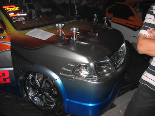pick up audio system in car contest