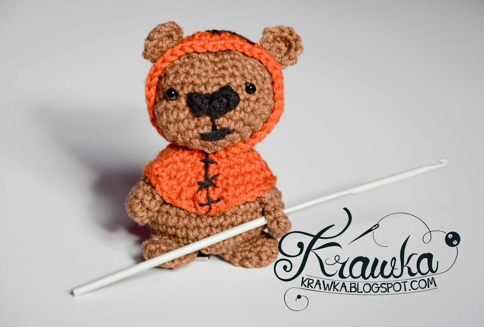 Krawka Ewok star wars free pattern