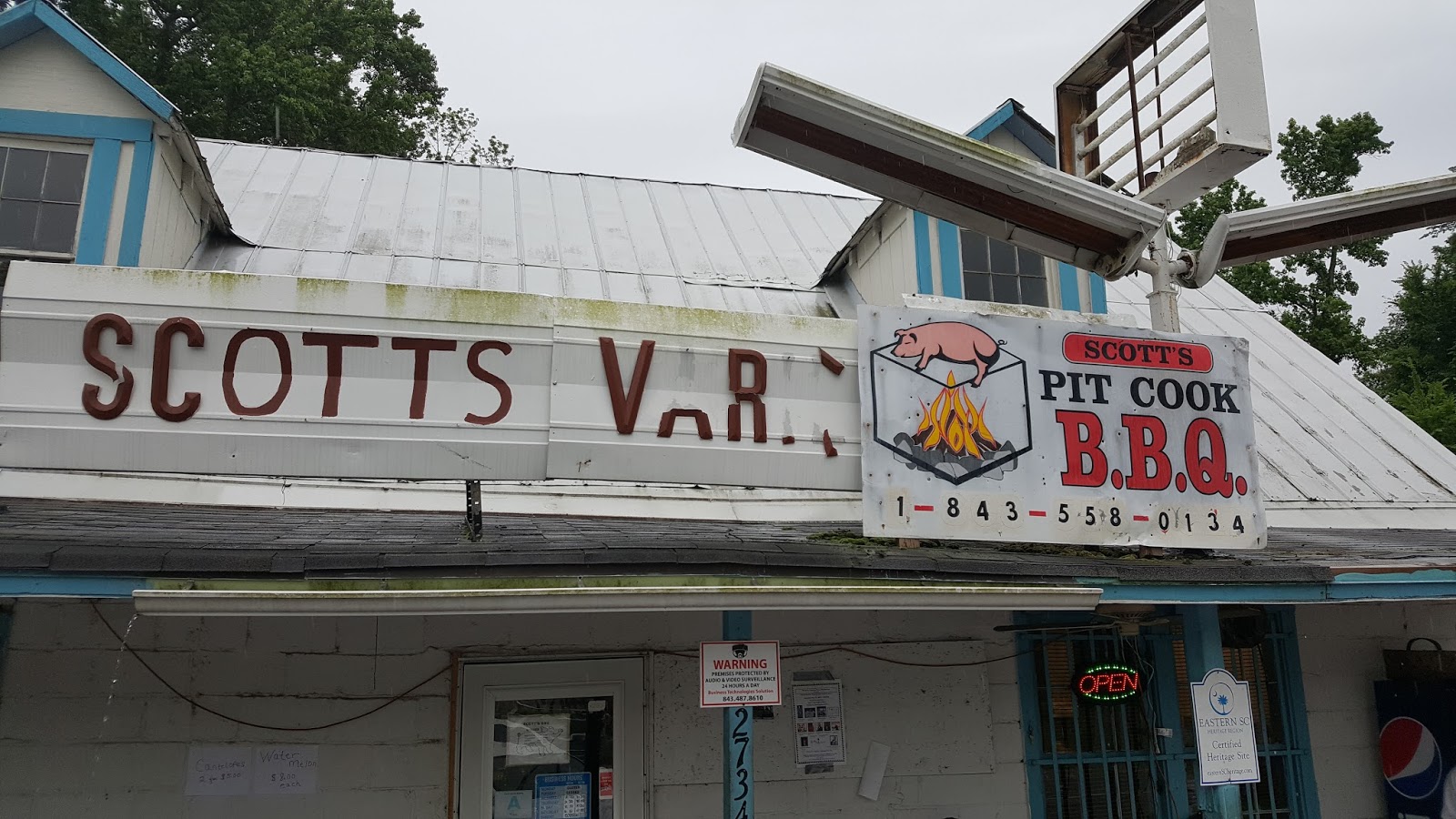 Hemingway SC Scott's BBQ