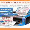 Aplikasi Cetak Kartu Penerima Dan Kegiatan Ujian Siswa Format Excel Siap Cetak