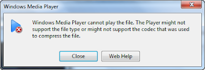windows media player only supports only limited number of audio and video formats 