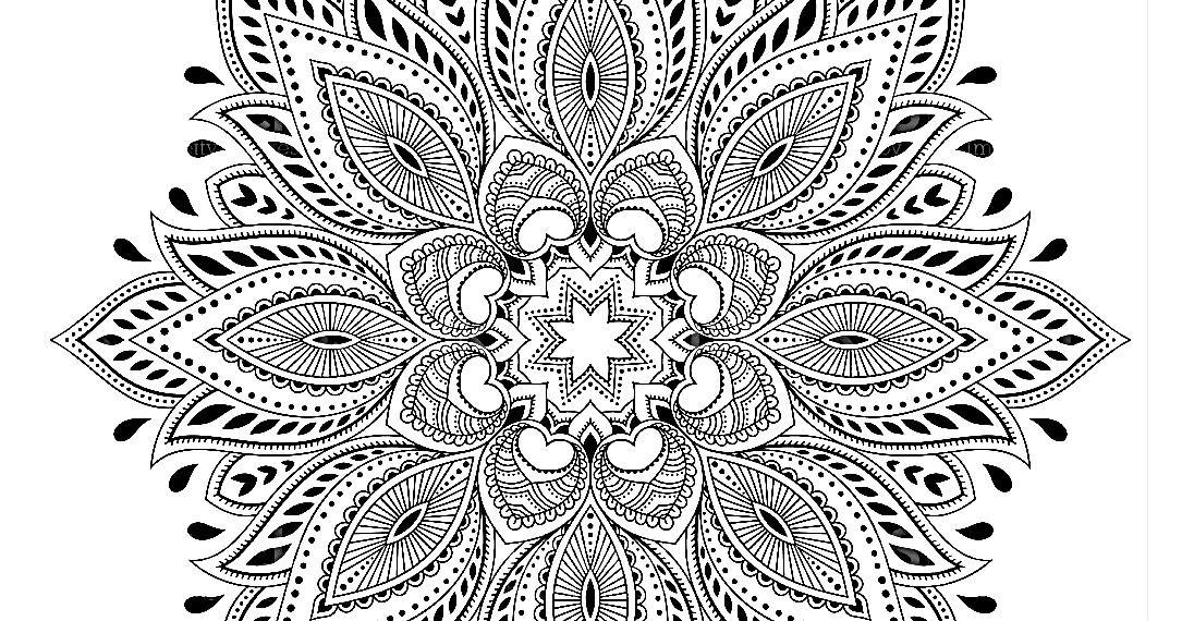 Free Mandala Kostenlose Malvorlagen
