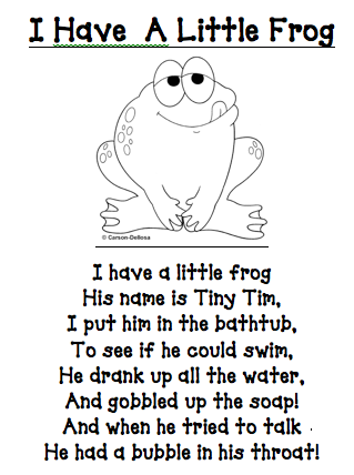 A Frog A Stick Poem 13