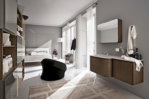 Necessary and Vital Spaces in bathrooms by Cerasa Italy